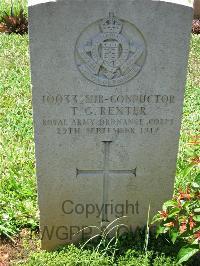 Dar Es Salaam War Cemetery - Rexter, Thomas Gray